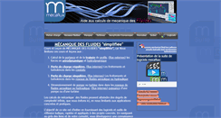 Desktop Screenshot of mecaflux.com
